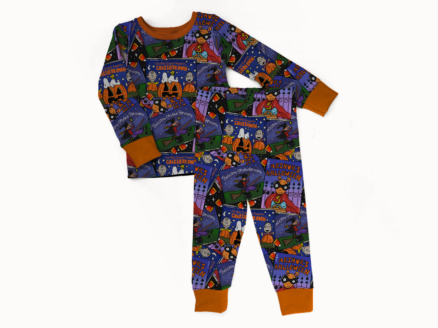 Spooky Book Fair 2 piece Pajama Set (PREORDER – SHIPS APPROX SEPT)