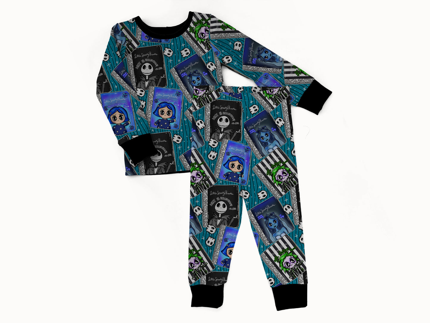 Creepy Classics 2 piece Pajama Set (PRESALE – SHIPS APPROX SEPT)