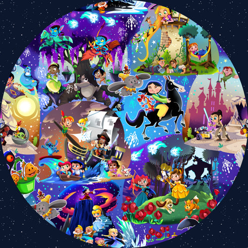Animated Dreams Twin/Full Sheet - coZco bamboo sheets