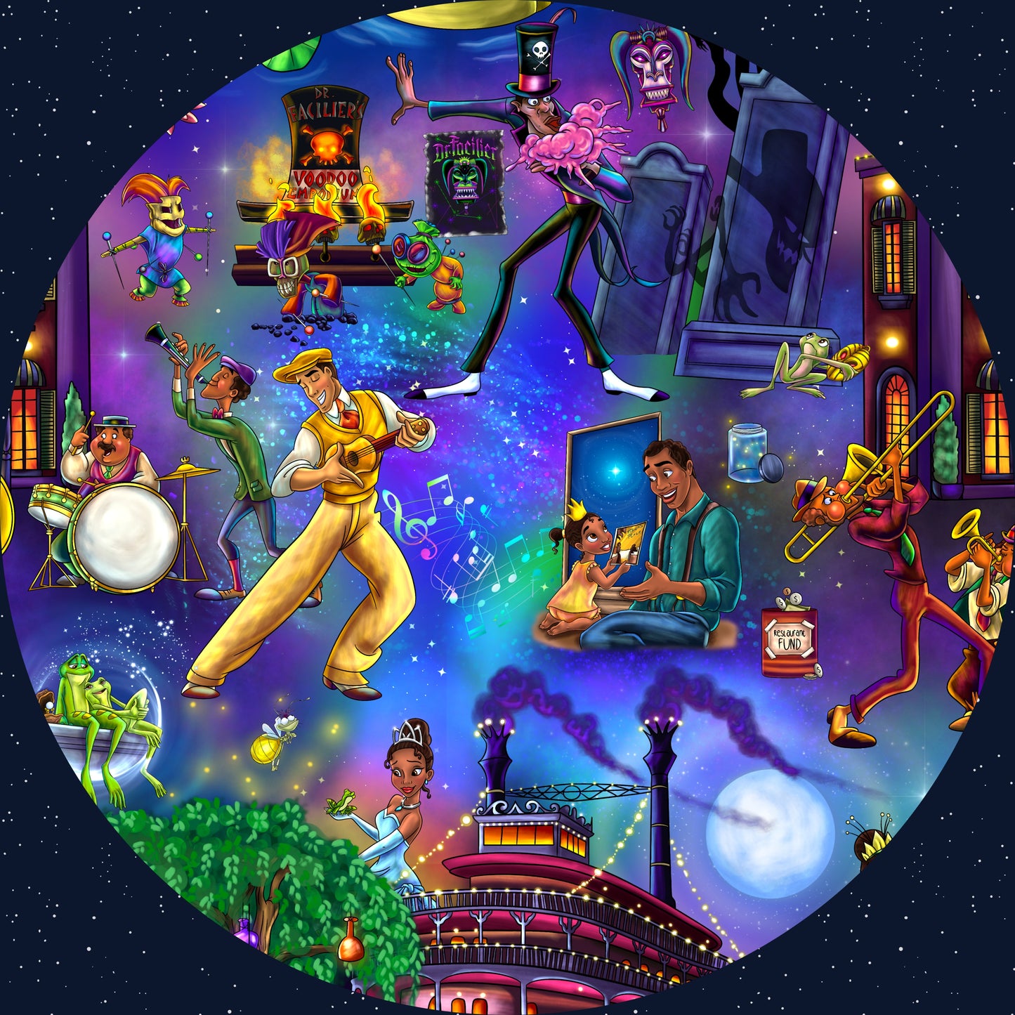 Down in the Bayou 2 piece Pajama Set