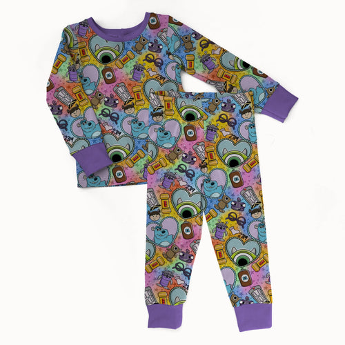 Boo’s Besties 2 piece Pajama Set - coZco bamboo pajama set