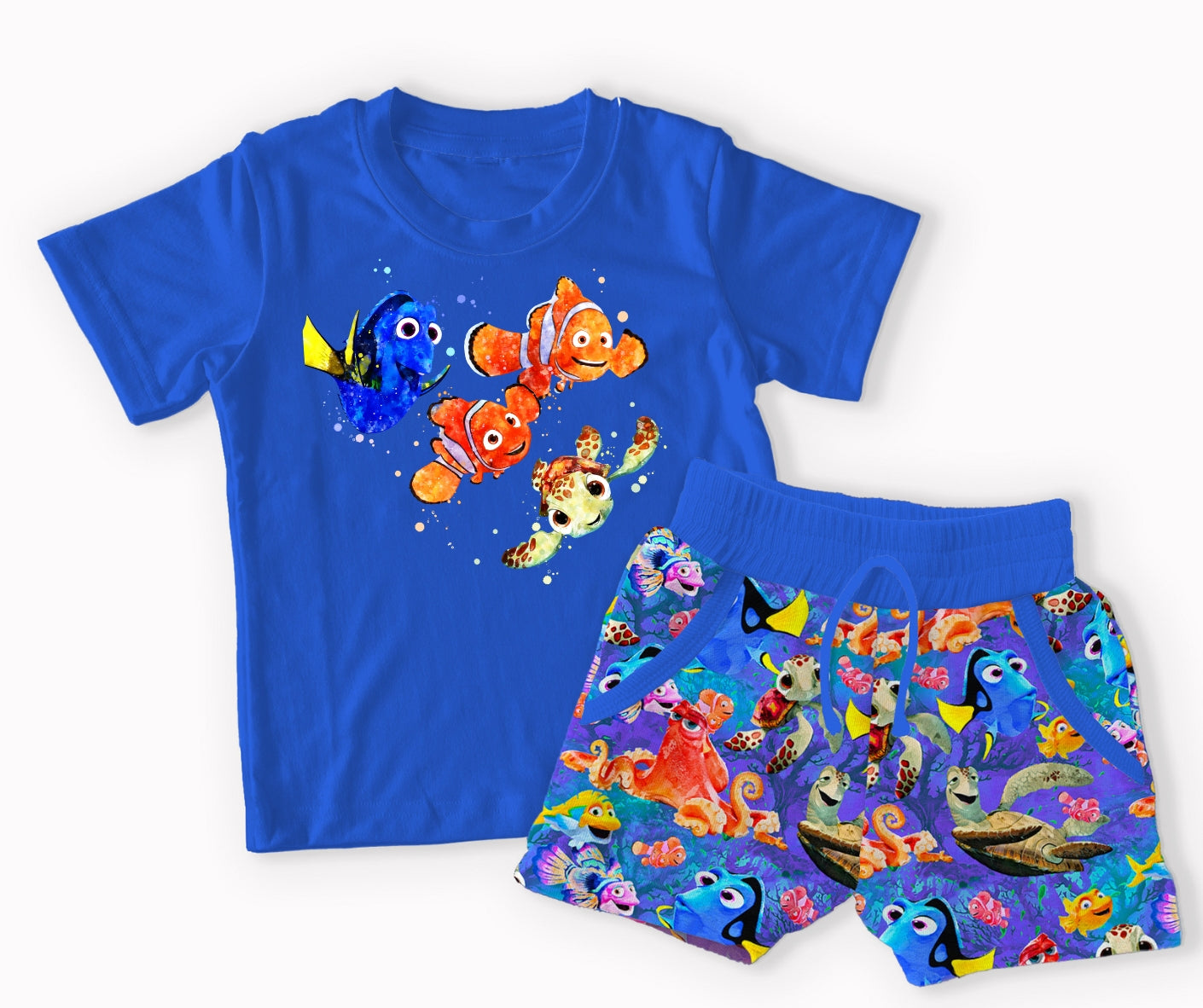 Finding Friends Graphic Tee & Shorts Set (PREORDER – SHIPS APPROX EARLY JUNE)