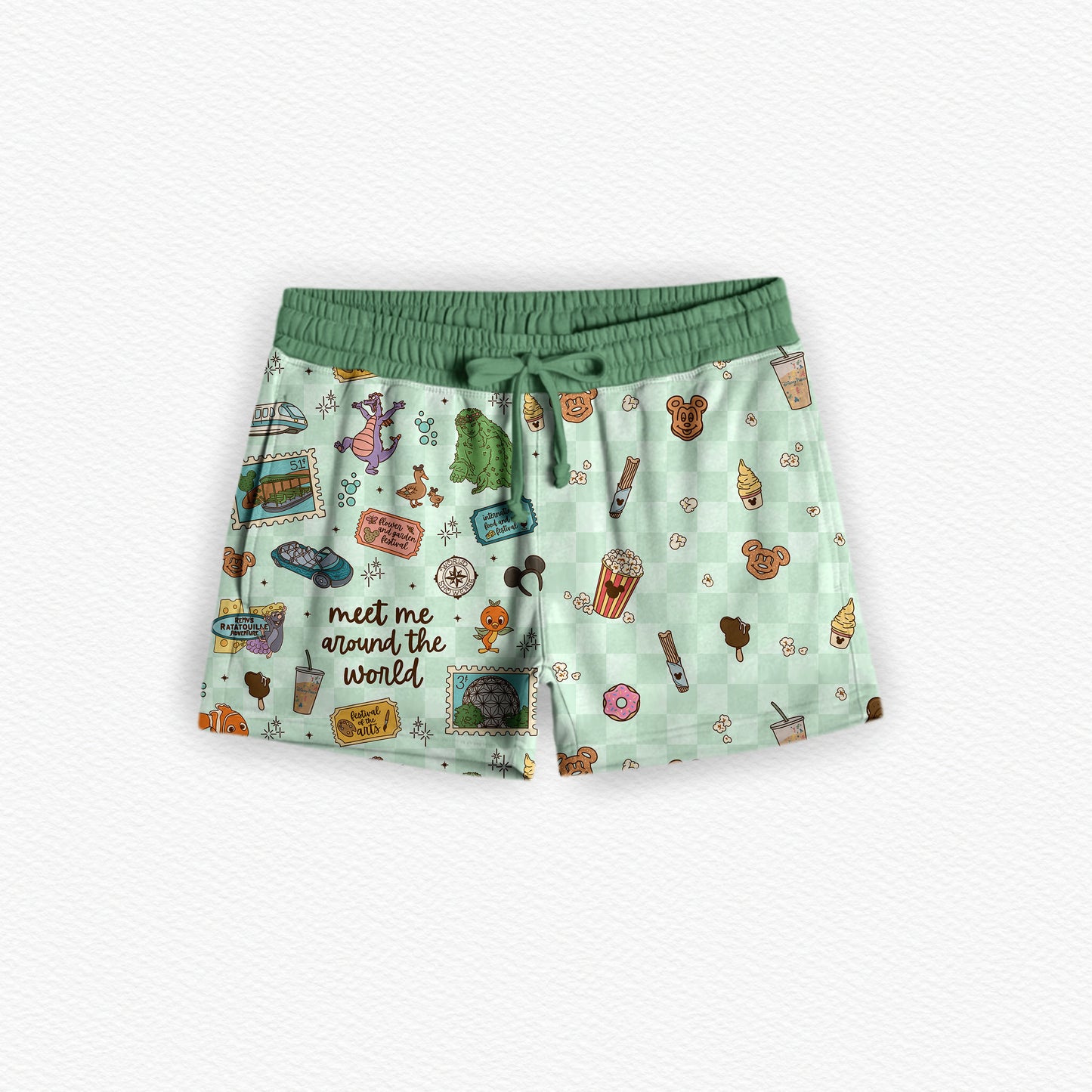 Passport Dreams Women's Lounge Shorts (PRESALE – SHIPS NEXT WEEK)