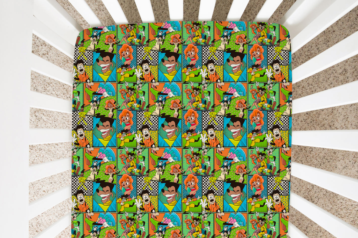 Stand Out Crib Sheet