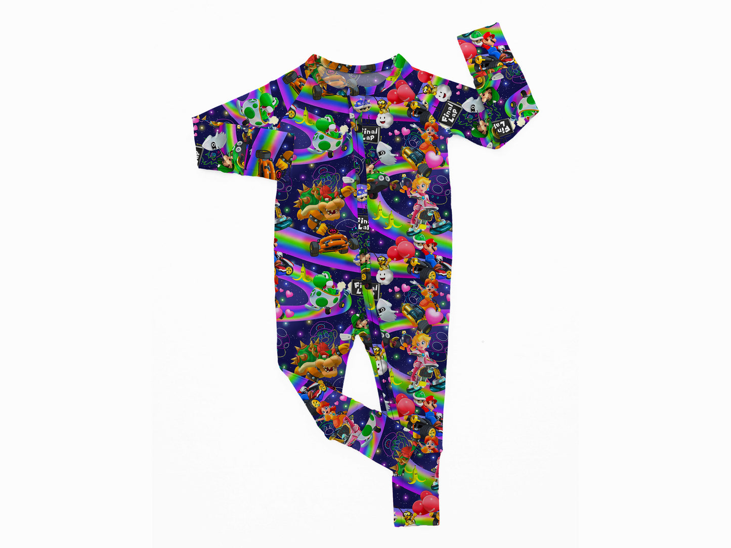 Rainbow Kart Racing Adult Unisex Joggers