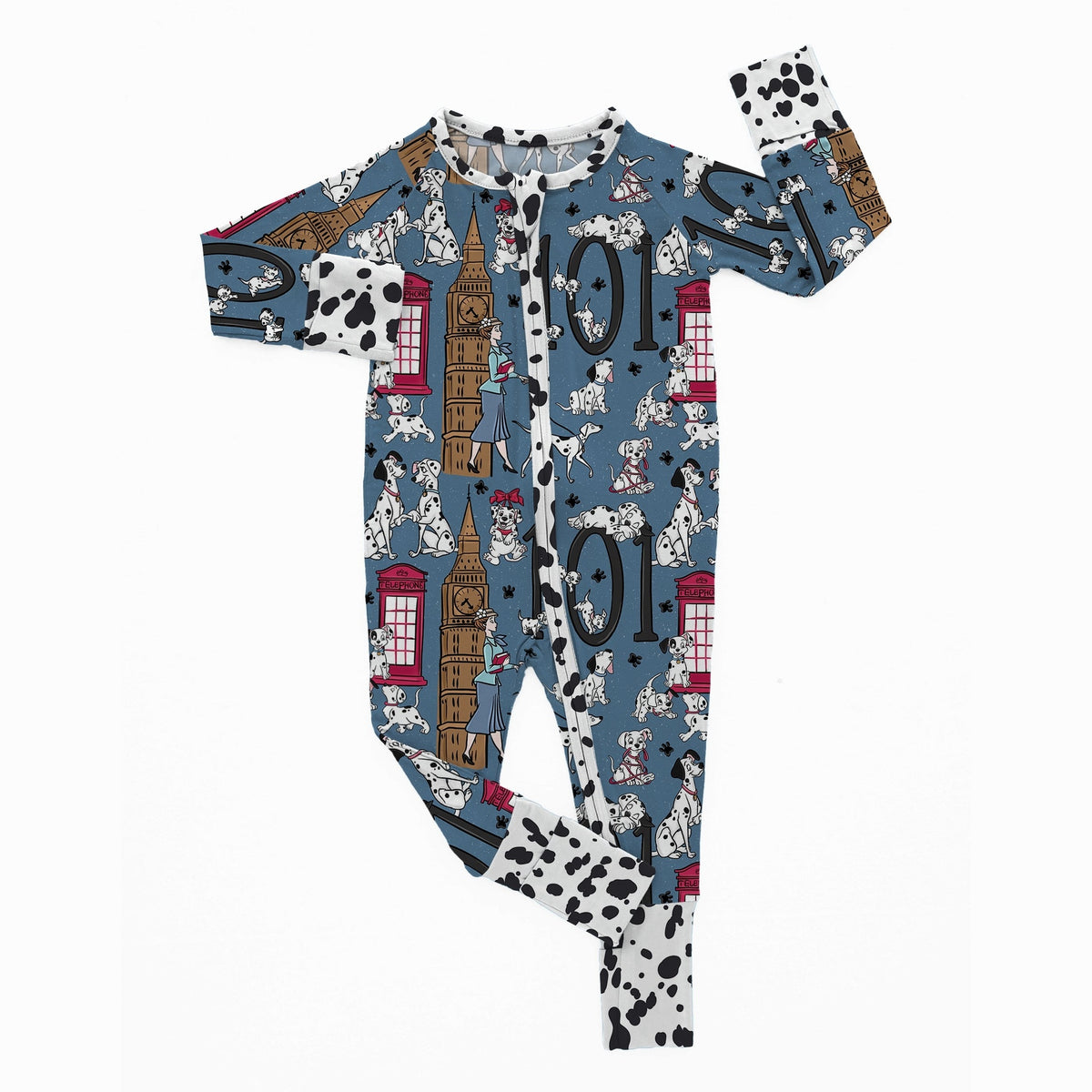 London Spots Zippy - coZco bamboo zippy