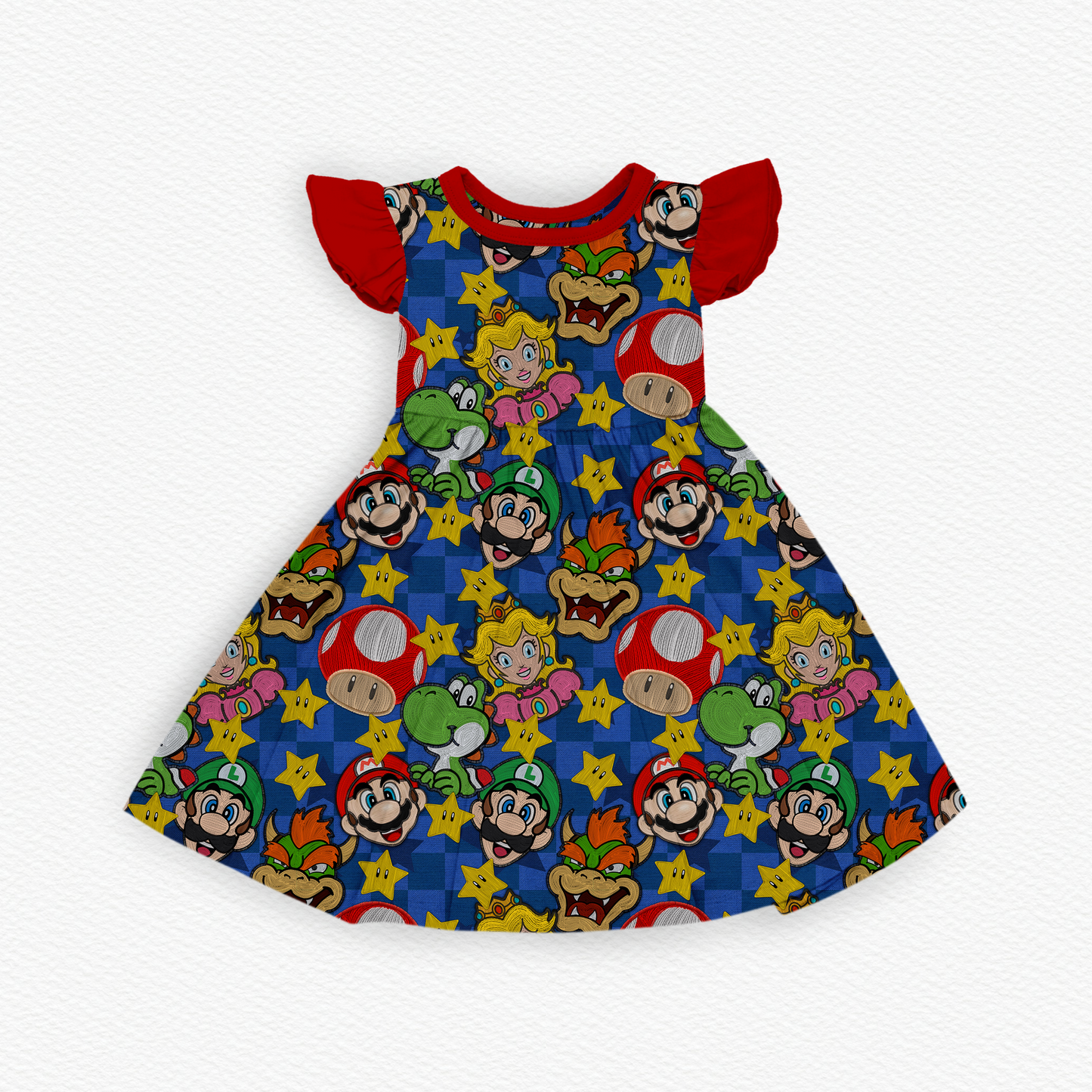 Power Up Ruffle Twirl Dress (PREORDER – SHIPS APPROX OCT)
