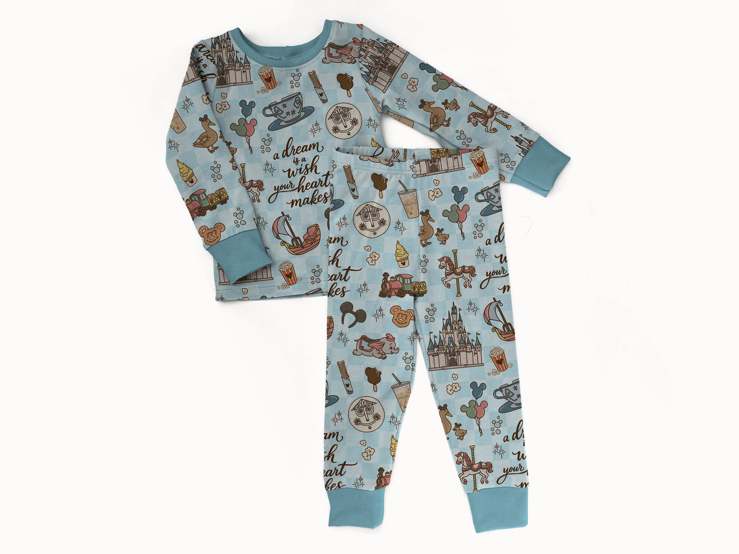 Castle Magic 2 piece Pajama Set (PRESALE – SHIPS NEXT WEEK)