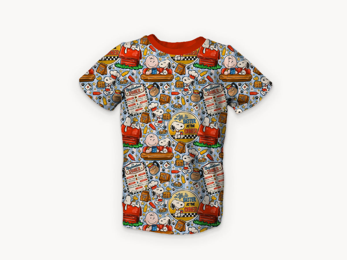 Good Grief Diner Adult Relaxed Top (PREORDER – SHIPS APPROX MARCH)