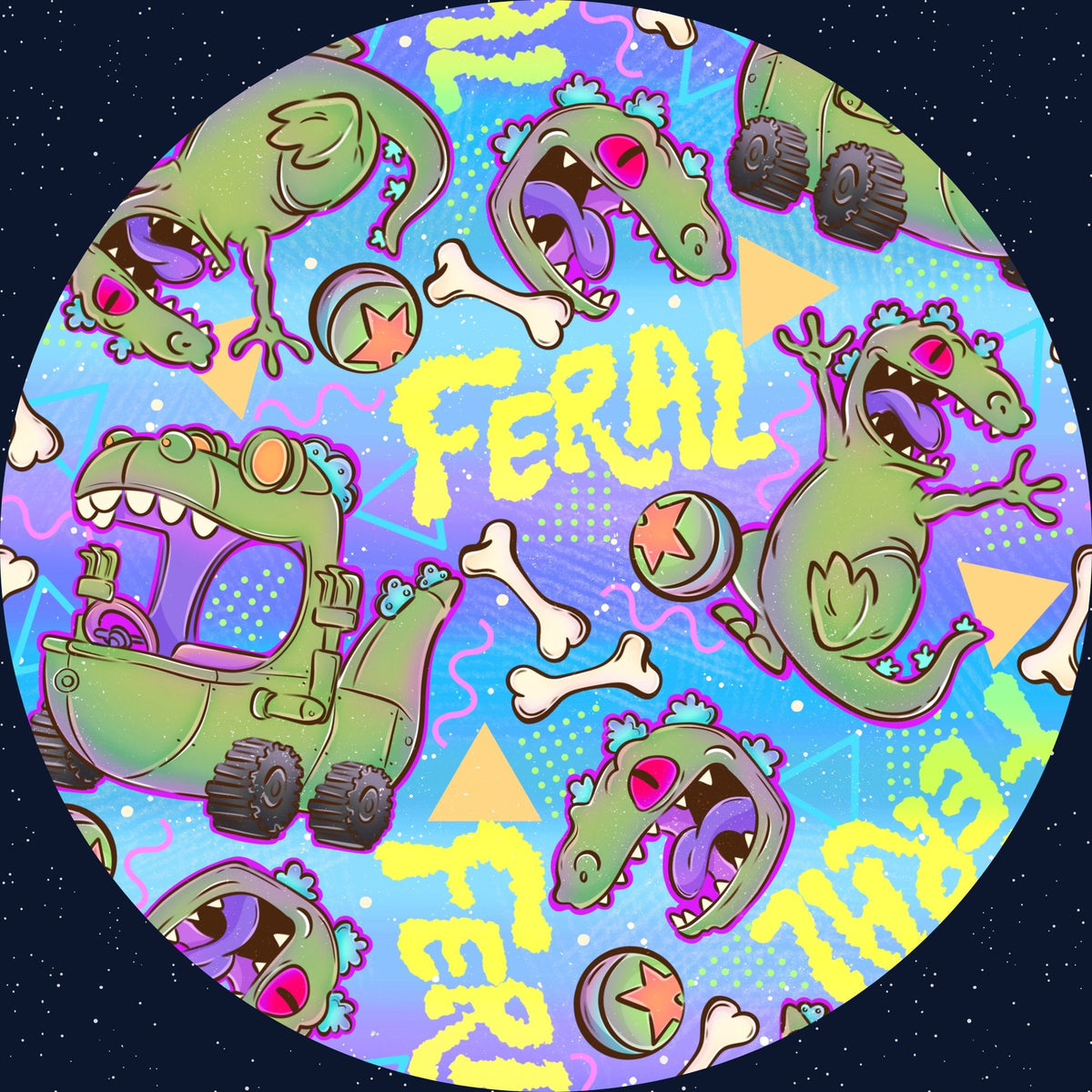 Feral Roar 🦖💜