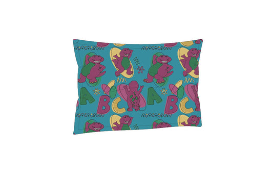 90's Purple Dino Pillowcase PREORDER- DECEMBER ETA