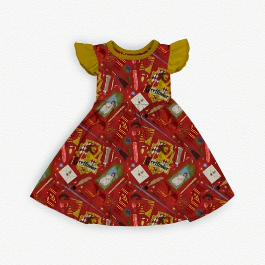 House Bravery Ruffle Twirl Dress (PREORDER – SHIPS APPROX OCT)
