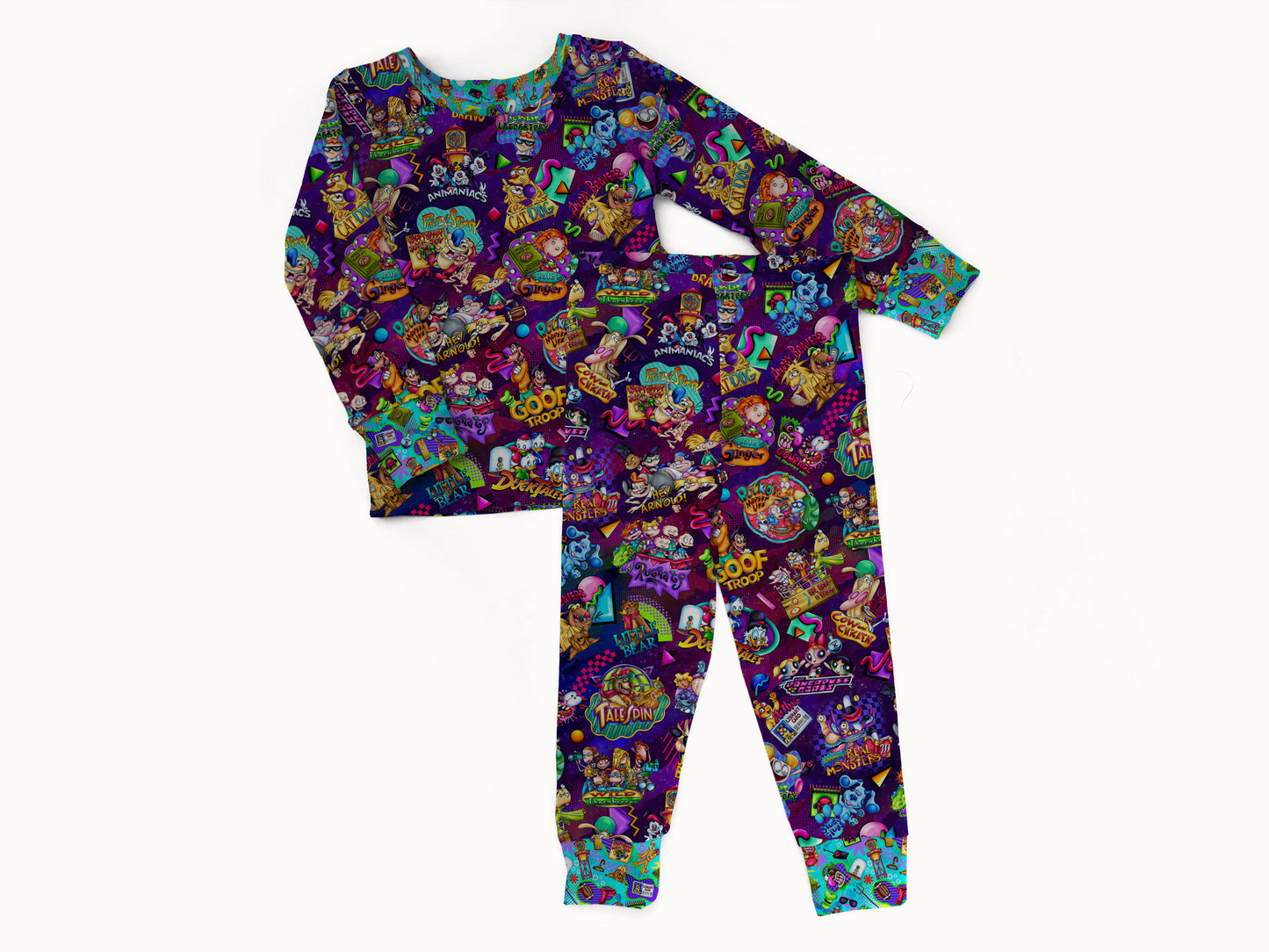 Nineties Kid 2 piece Pajama Set (PREORDER – SHIPS APPROX JAN)