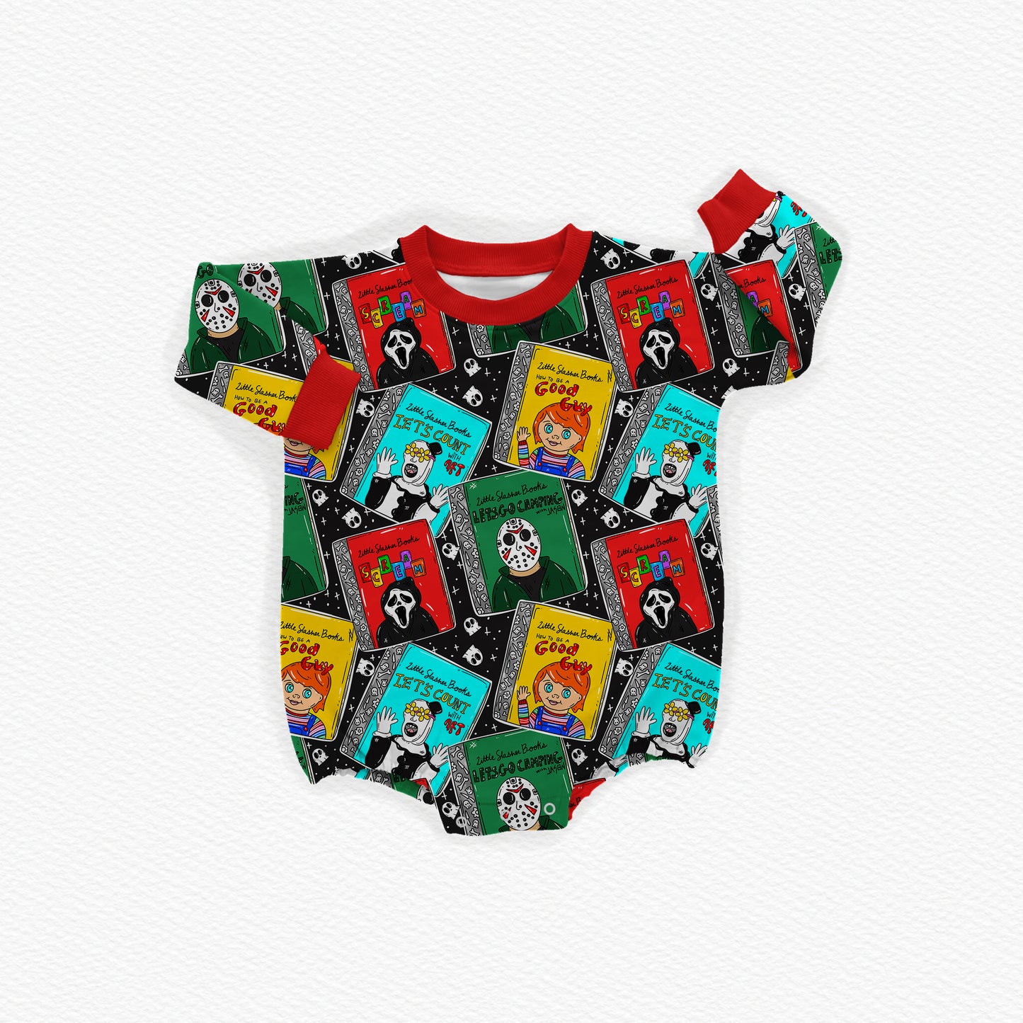 Tiny Terrors Oversized Bubble Romper (PRESALE– SHIPS APPROX SEPT)