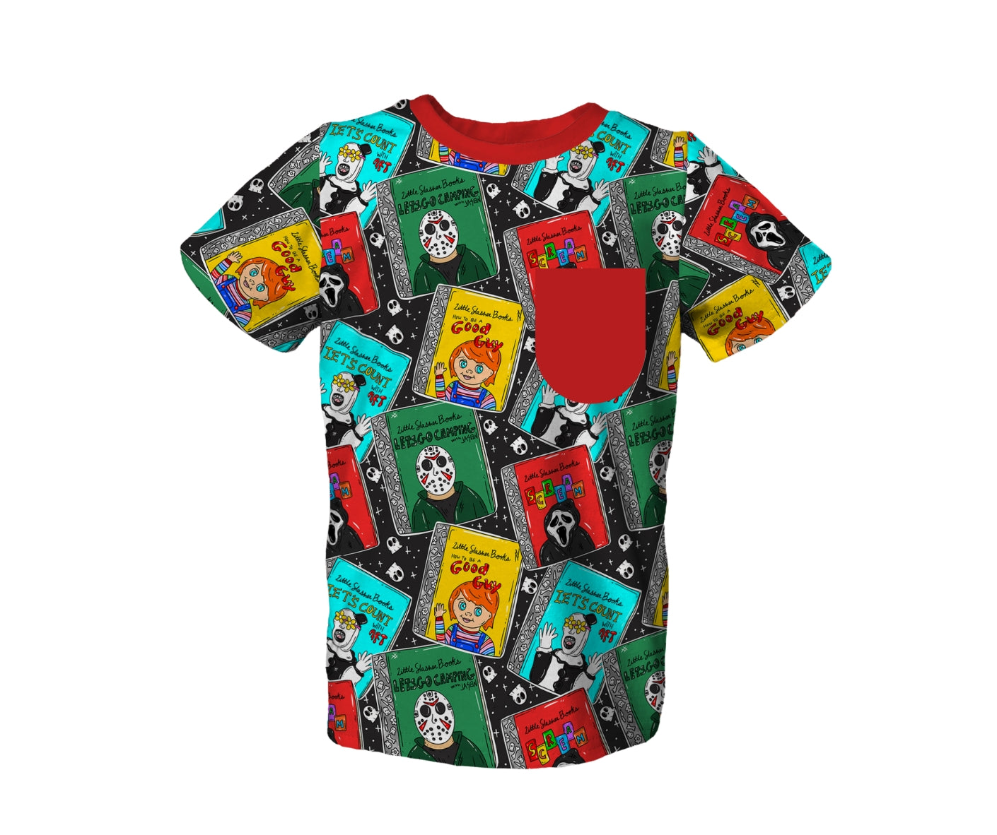 Tiny Terrors Pocket Tee (PRESALE– SHIPS APPROX SEPT)