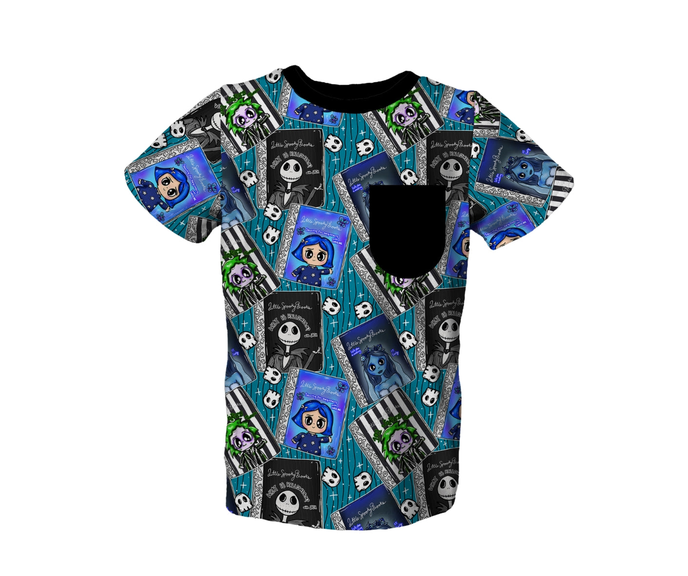 Creepy Classics Pocket Tee (PRESALE – SHIPS APPROX SEPT)