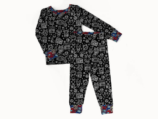 Pocket Pals 2 piece Pajama Set (PREORDER – SHIPS APPROX JAN)