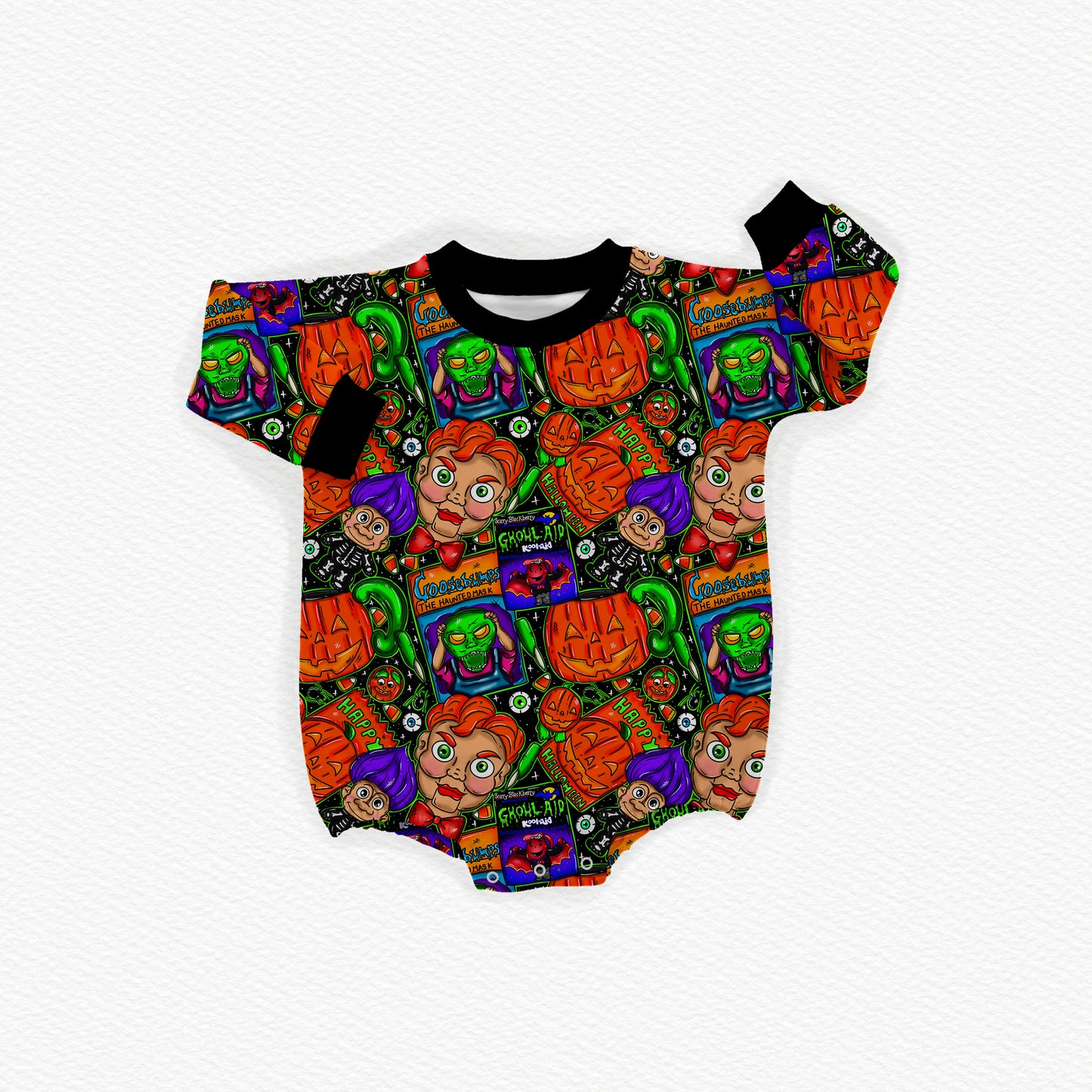 Retro Rewind Oversized Bubble Romper (PREORDER – SHIPS APPROX SEPT)