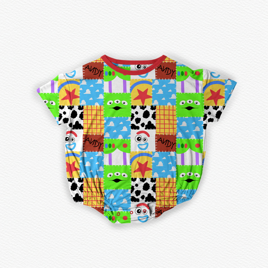 You Are A Toy! Oversized Bubble Romper (PREORDER – SHIPS APPROX EARLY JUNE)