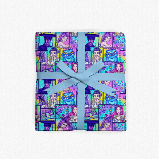 Starlight Slayer 50"x60" 2.5 TOG Double Layer Quilted Bamboo Blanket