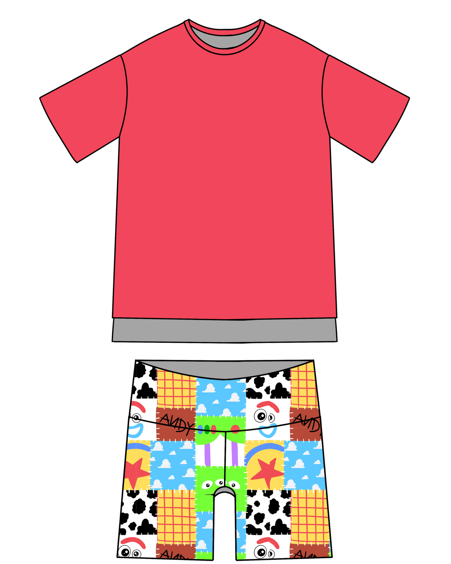 You Are A Toy! Women's Oversized Lounge Set (PREORDER – SHIPS APPROX EARLY JUNE)