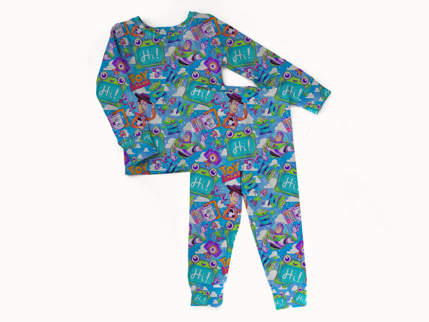 Toy Meets Tech 2 piece Pajama Set (PREORDER – SHIPS APPROX JAN)