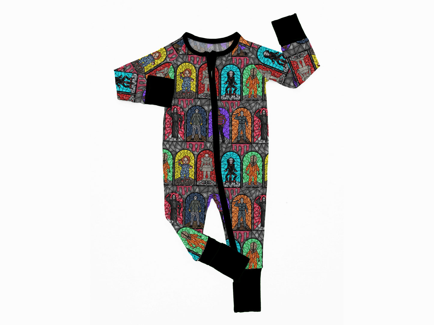 Stained Glass Horror Stars Zippy (PRESALE– SHIPS APPROX SEPT)