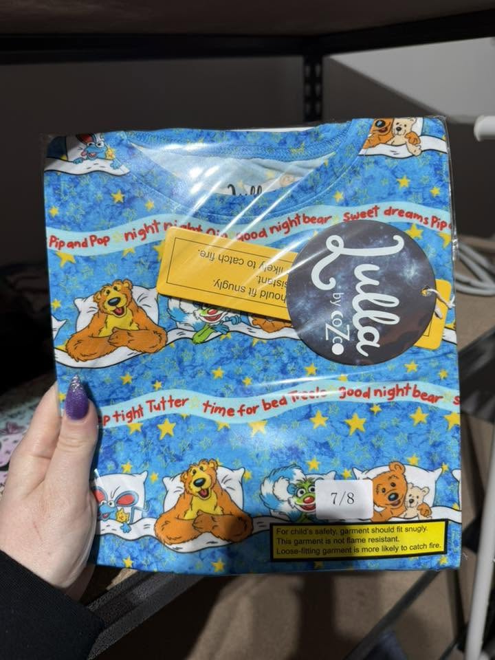 Vintage Bedtime Bears 2 piece Pajama Set