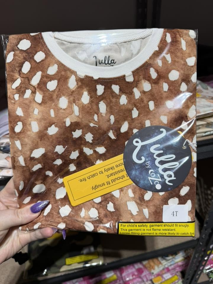 Fawn Spots 2 piece Pajama Set
