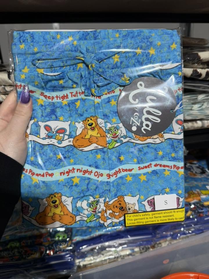 Vintage Bedtime Bears Adult Unisex Joggers