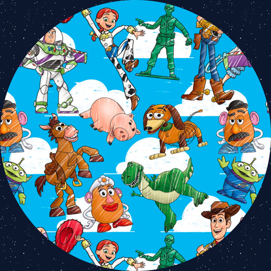 Andy's Room Crib Sheet (PREORDER – SHIPS APPROX NOV)