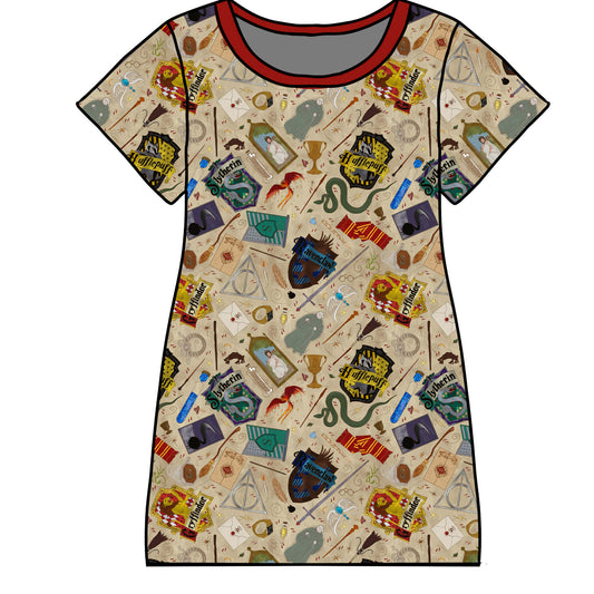 House Mashup Women's Nightgown (PRESALE – SHIPS IN 2 WEEKS)