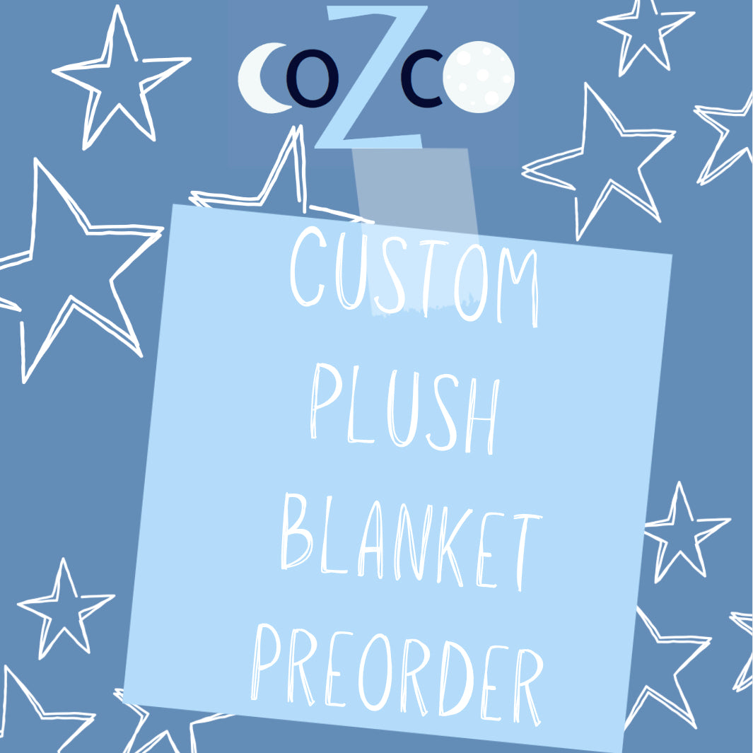 Add On-CUSTOM Seamless Plush Blanket PREORDER