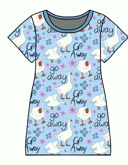 Go Away Women's Nightgown (PREORDER – SHIPS APPROX OCT)