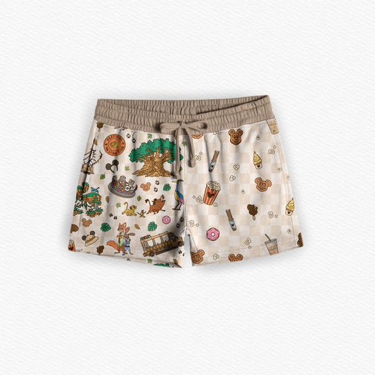 Wild Adventure Women's Lounge Shorts (PRESALE – SHIPS NEXT WEEK)