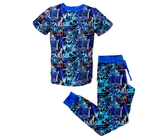 Level Up Short Sleeve Jogger Set (PREORDER – SHIPS APPROX DEC)