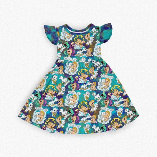 Hero Baby Ruffle Twirl Dress (PRESALE– SHIPS APPROX 9/23)