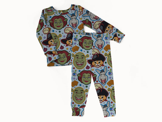 Swamp Squad 2 piece Pajama Set