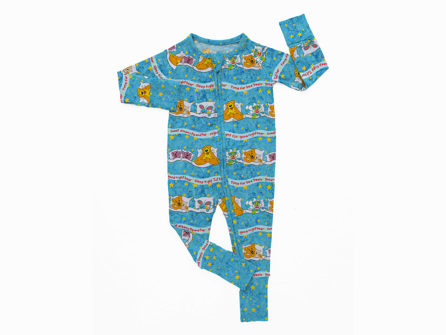 Vintage Bedtime Bears 2 piece Pajama Set