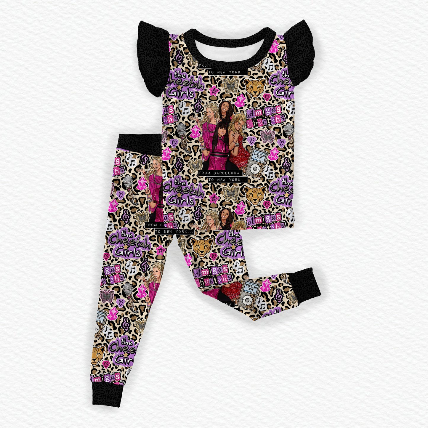 Lulla 2 piece Short Sleeve Pajama Set (PRESALE – SHIPS NEXT WEEK)