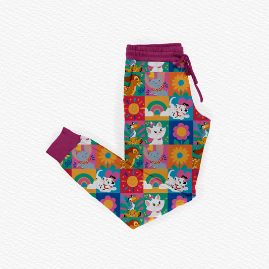 Purrs & Petals Adult Unisex Joggers