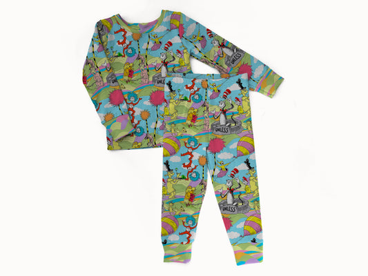Wackadoo 2 piece Pajama Set (PRESALE– SHIPS APPROX 9/23)