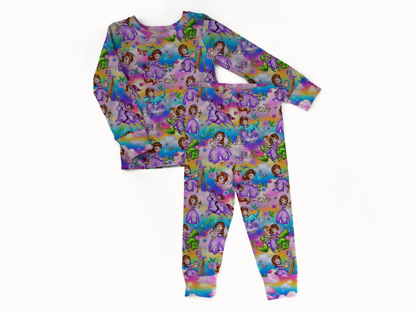 Princess Overnight 2 piece Pajama Set (PREORDER – SHIPS APPROX JAN)
