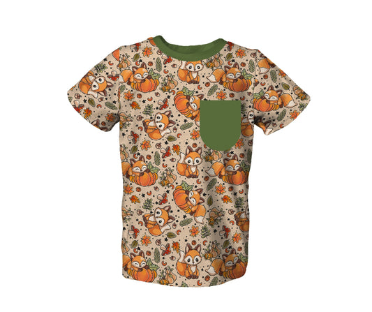 Foxy Harvest Pocket Tee (PREORDER – SHIPS APPROX OCT)