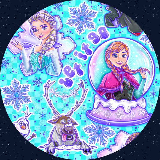 Snowflake Sisters Twin/Full Sheet