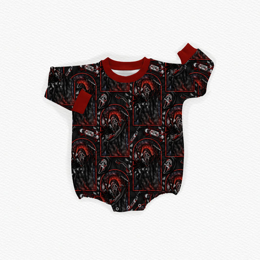 Scary Nights Oversized Bubble Romper (PREORDER – SHIPS APPROX SEPT)