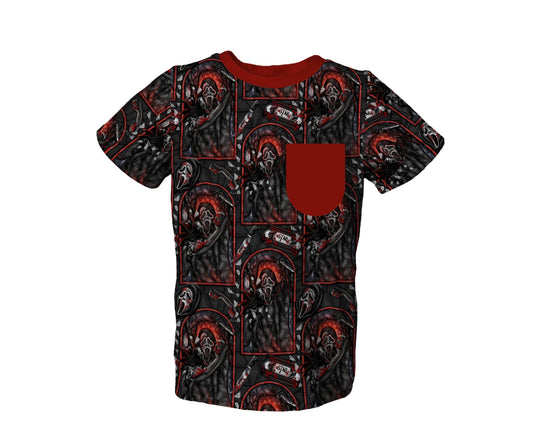 Scary Nights Pocket Tee (PREORDER – SHIPS APPROX SEPT)