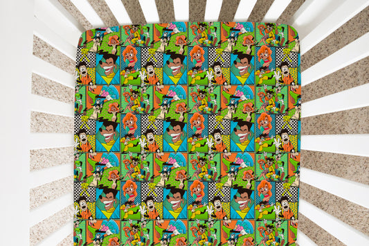 Stand Out Crib Sheet