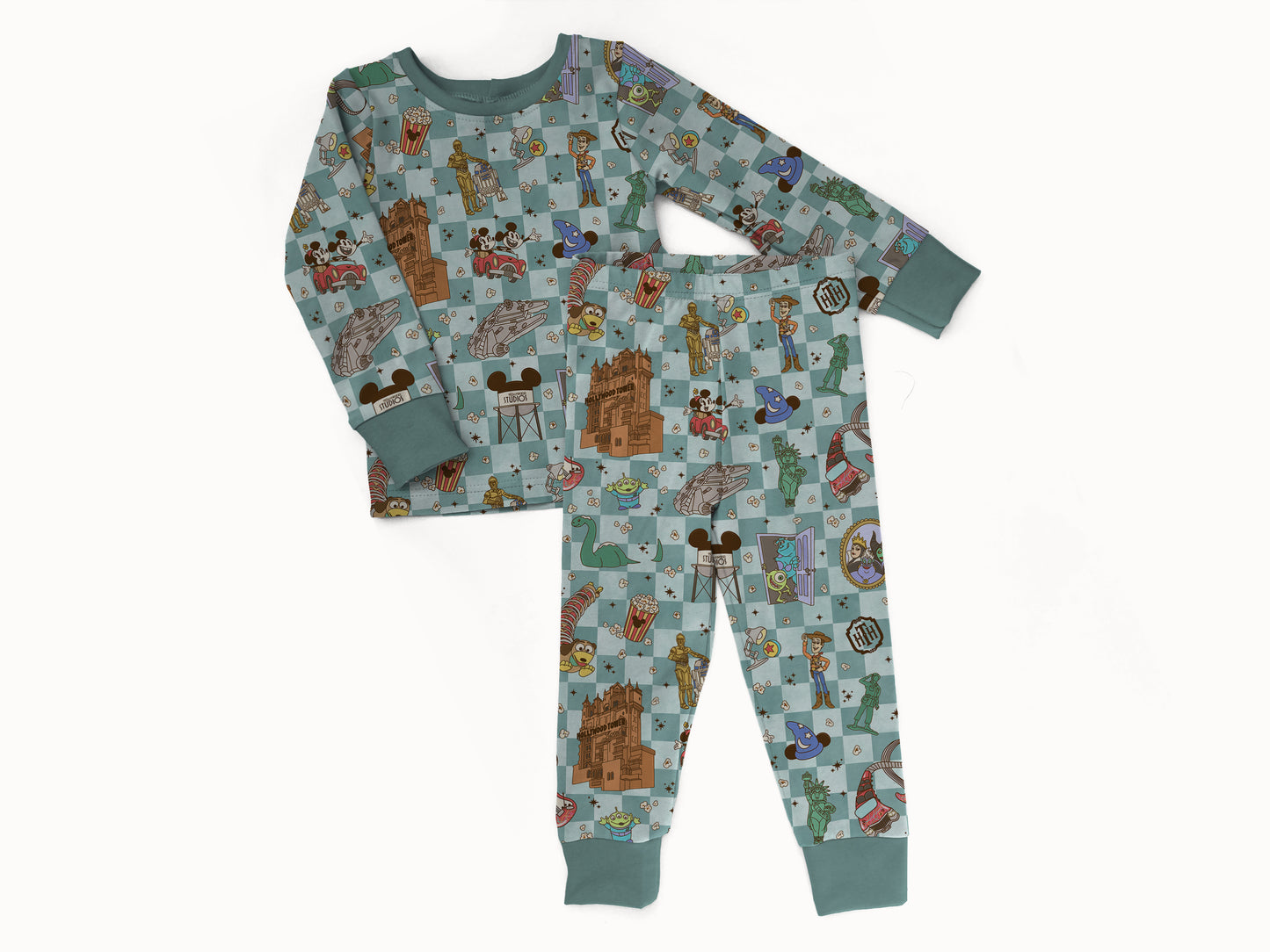 Hollywood Lights 2 piece Pajama Set (PRESALE – SHIPS NEXT WEEK)