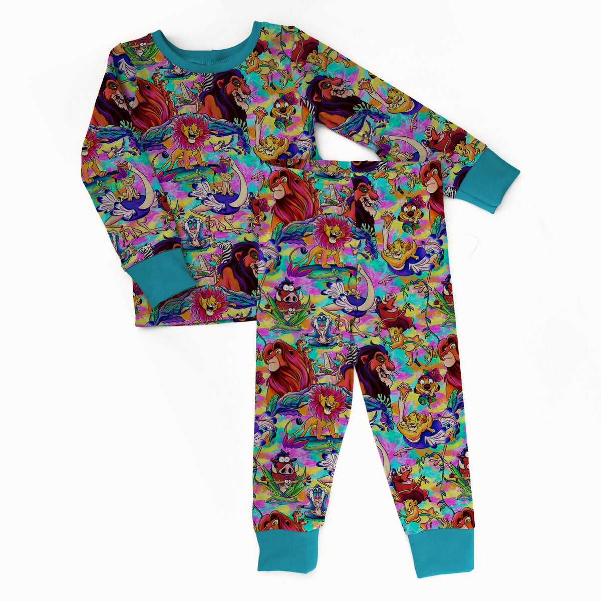Laugh In The Face of Danger 2 piece Pajama Set - coZco bamboo pajama set